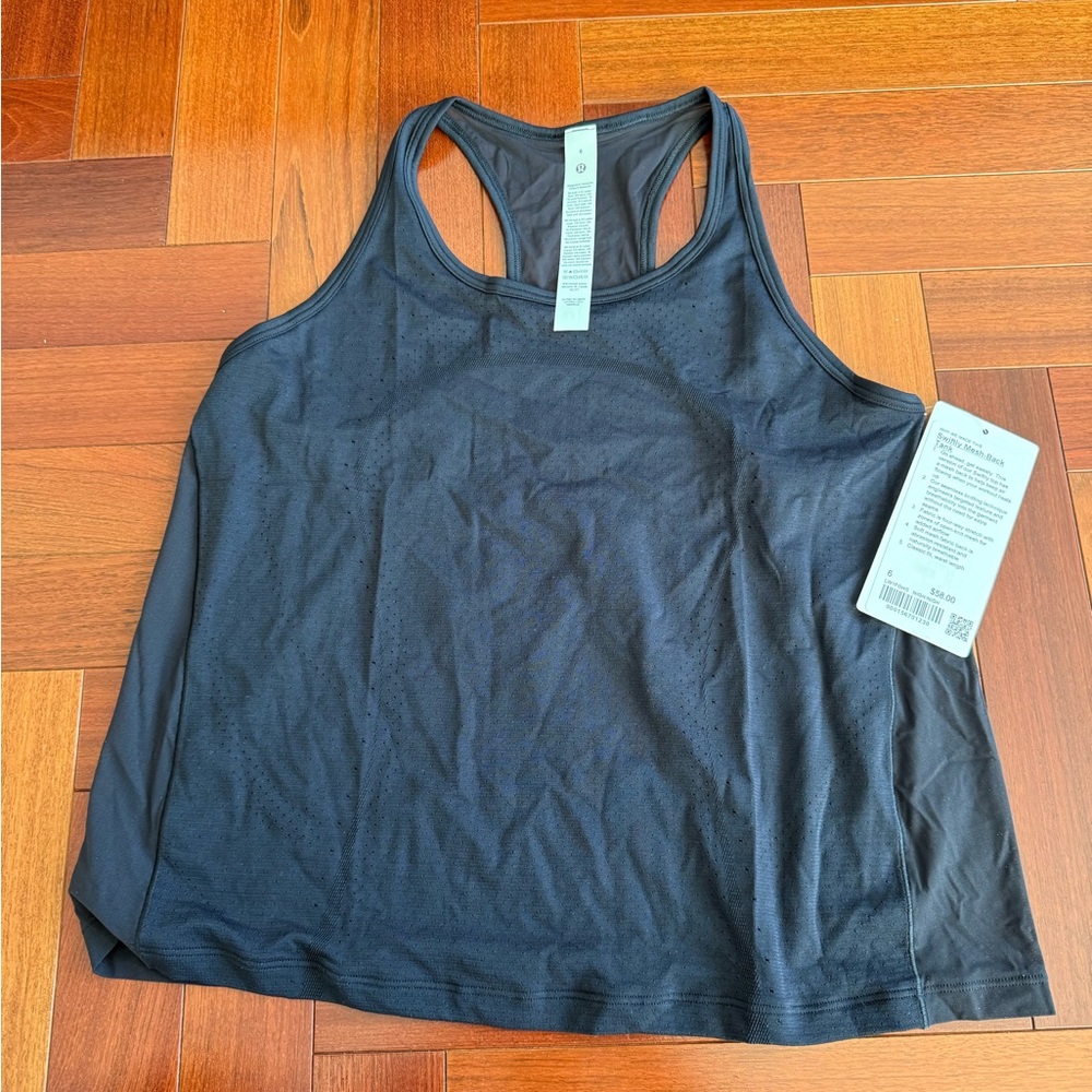 Lululemon swiftly mesh back tank top